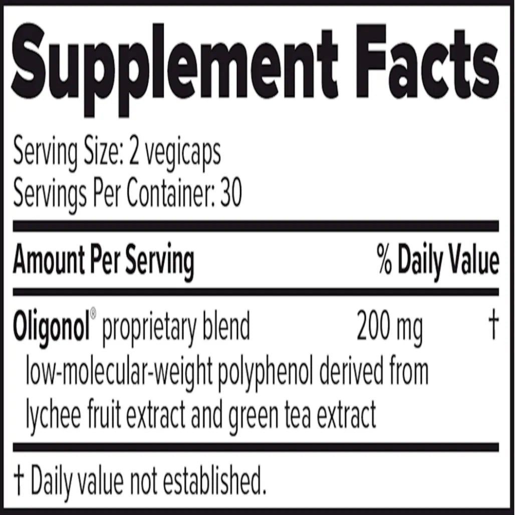 Metasol 100 mg 60 Vegicaps QOL Labs