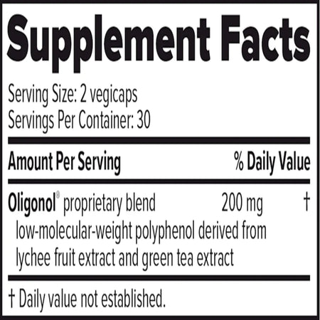 Metasol 100 mg 60 Vegicaps QOL Labs