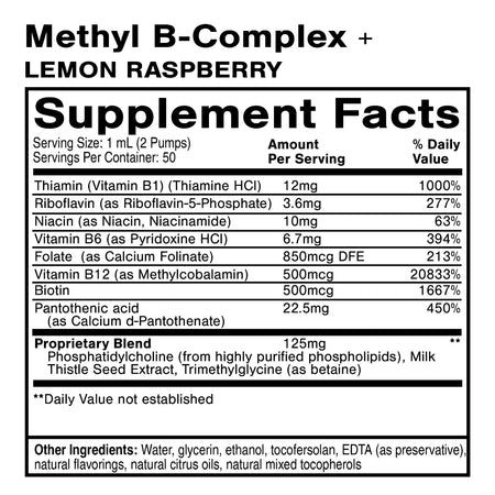 Quicksilver Liposomal Methyl B-Complex