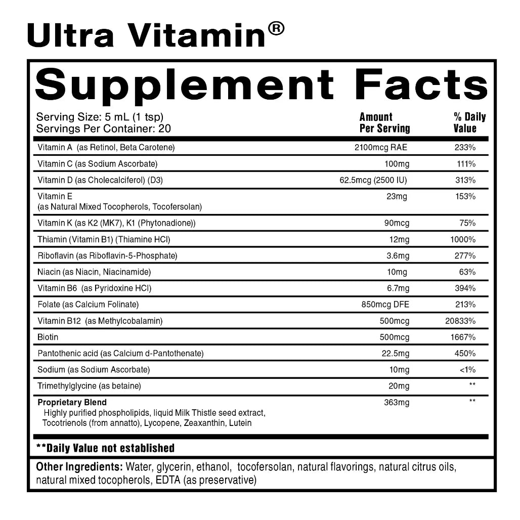Quicksilver - Ultra Vitamin Quicksilver Scientific