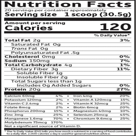 Raw Organic Protein and Greens Chocolate Powder