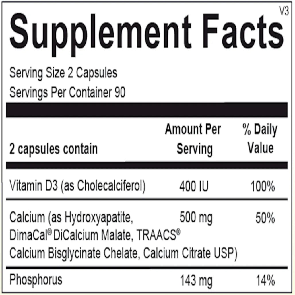 Reacted Calcium by Ortho Molecular Products