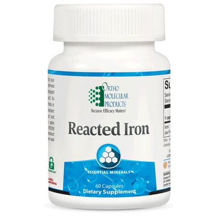 Reacted-Iron-60-caps-Ortho-Molecular-Products