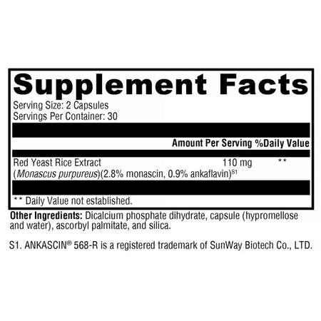 Red Yeast Rice XYMOGEN