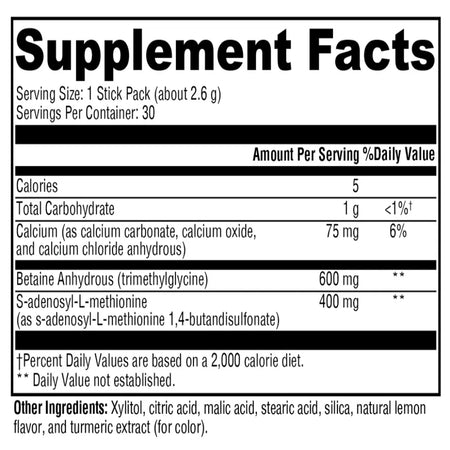 SAM-e & TMG Lemon XYMOGEN