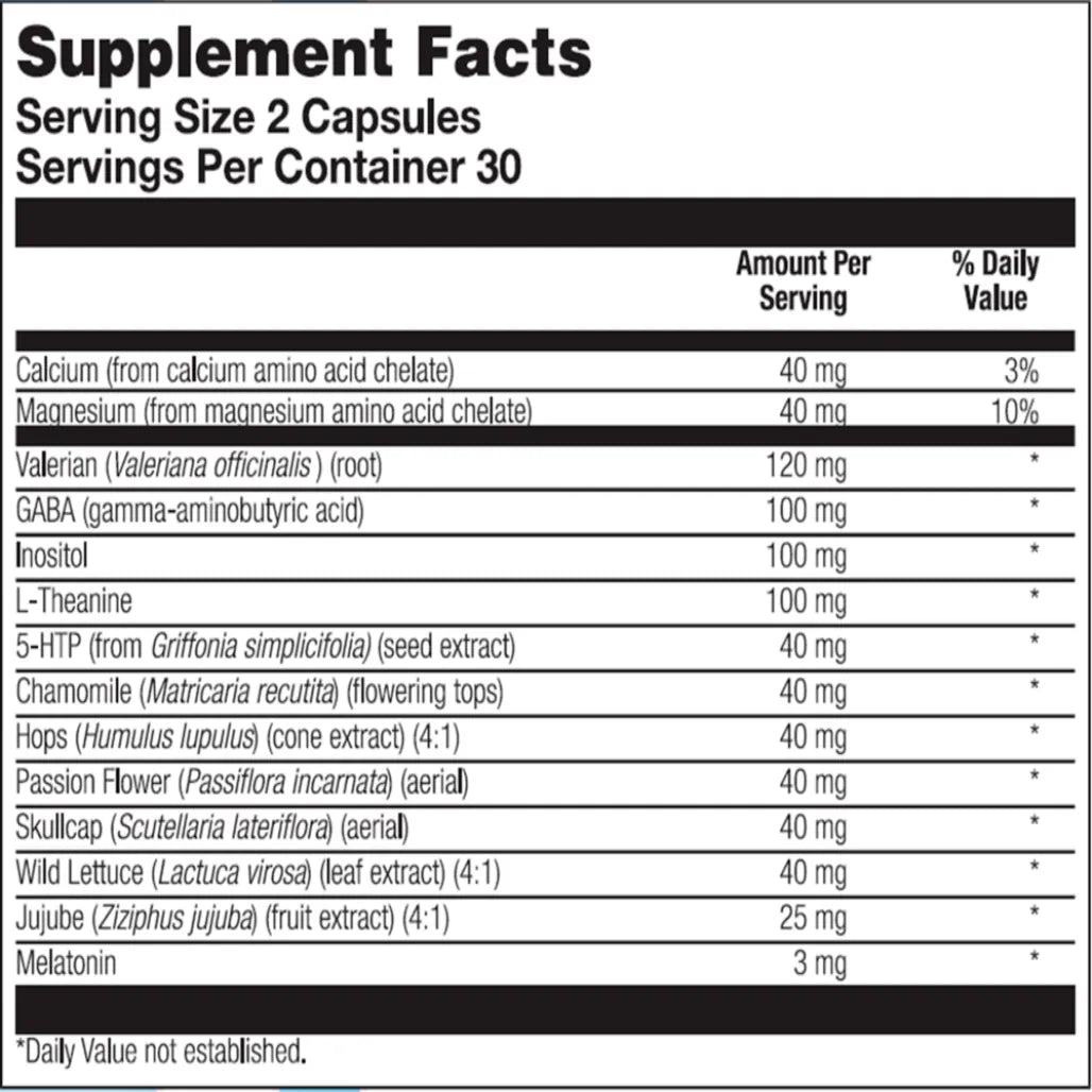 SLEEP FACTORS Nutra BioGenesis