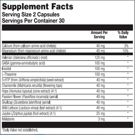 SLEEP FACTORS Nutra BioGenesis
