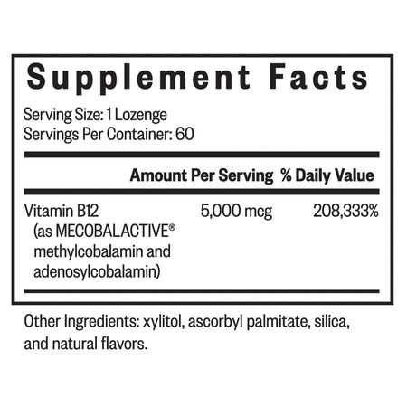 Active B12 5000 Seeking Health