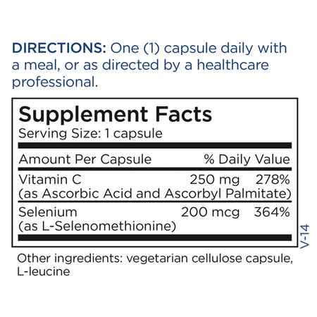 Selenium 200mcg Metabolic Maintenance