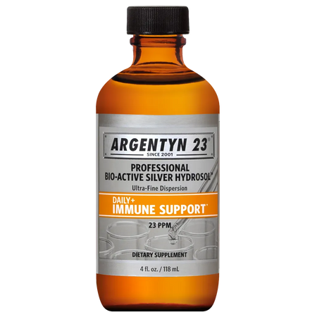 Professional Bio-Active Silver Hydrosol 23ppm By Argentyn 23  - Daily Immune support 