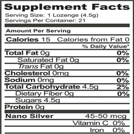Silver Biotics Lozenges Manuka American Biotech Labs