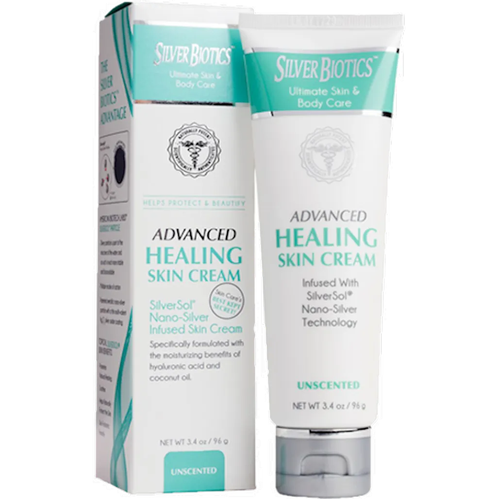 Silver Biotics Skin Cream Unscented American Biotech Labs