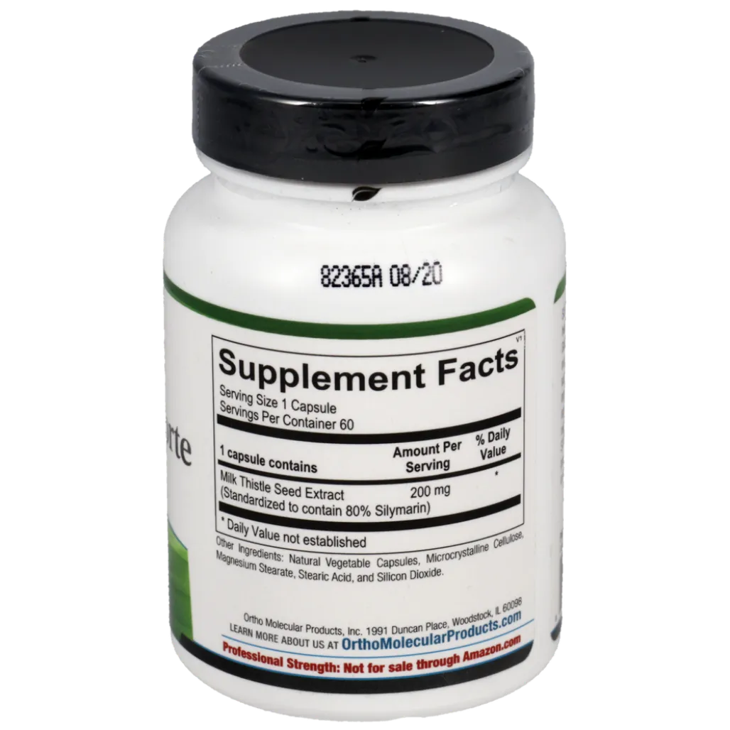 Silymarin Forte Ortho Molecular Products