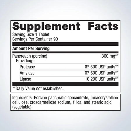 Metagenics SpectraZyme Pan 9x - 90 tabs