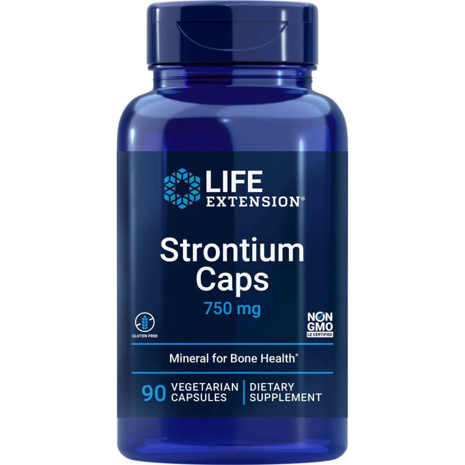 Strontium Caps 750mg by Life Extension