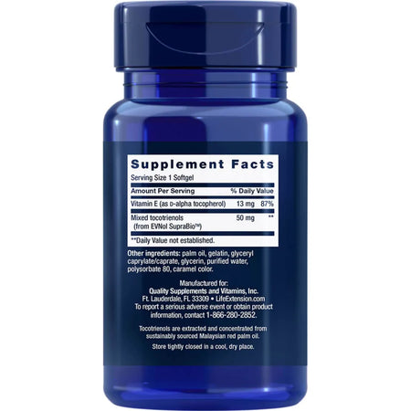 Super Absorbable Tocotrienols by life Extension