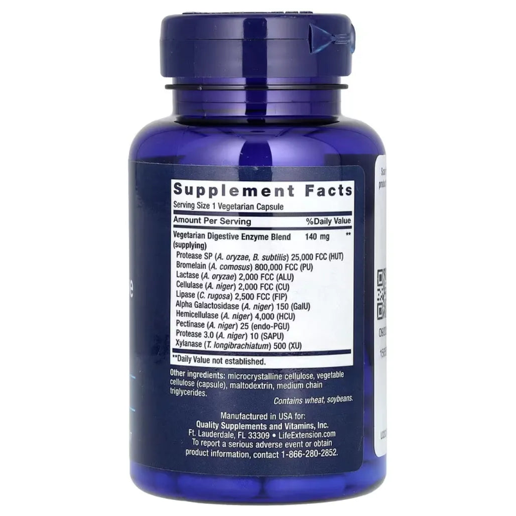 Super Digestive Enzymes by Life Extension at Nutriessential.com