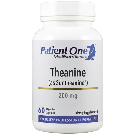Theanine as Suntheanine 200 mg patient one