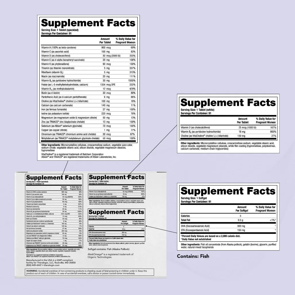 TheraNatal Complete Prenatal Vitamins