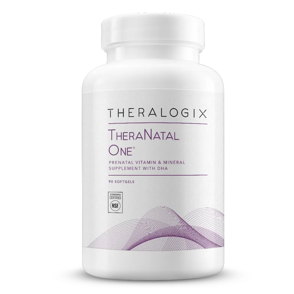 Theralogix TheraNatal One Prenatal Multivitamin With DHA- 90 Days Supply