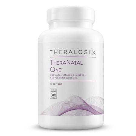 Theralogix TheraNatal One Prenatal Multivitamin With DHA- 90 Days Supply