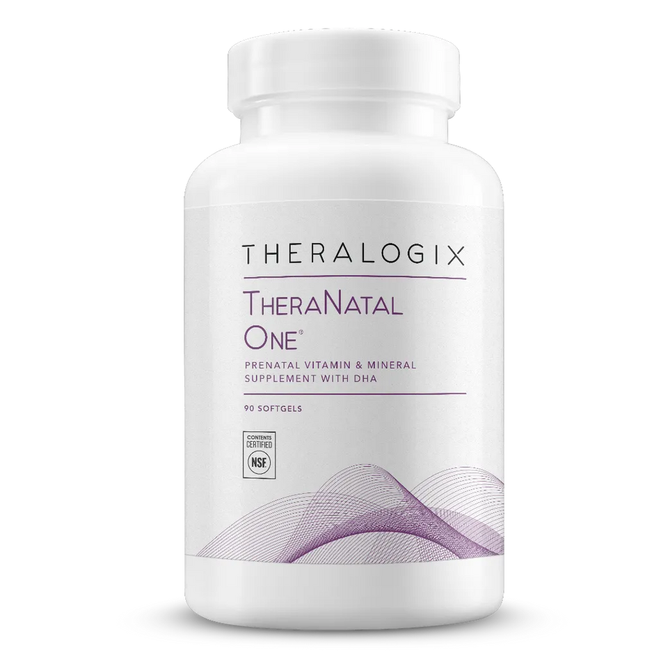 Theralogix TheraNatal One Prenatal Multivitamin With DHA- 90 Days Supply