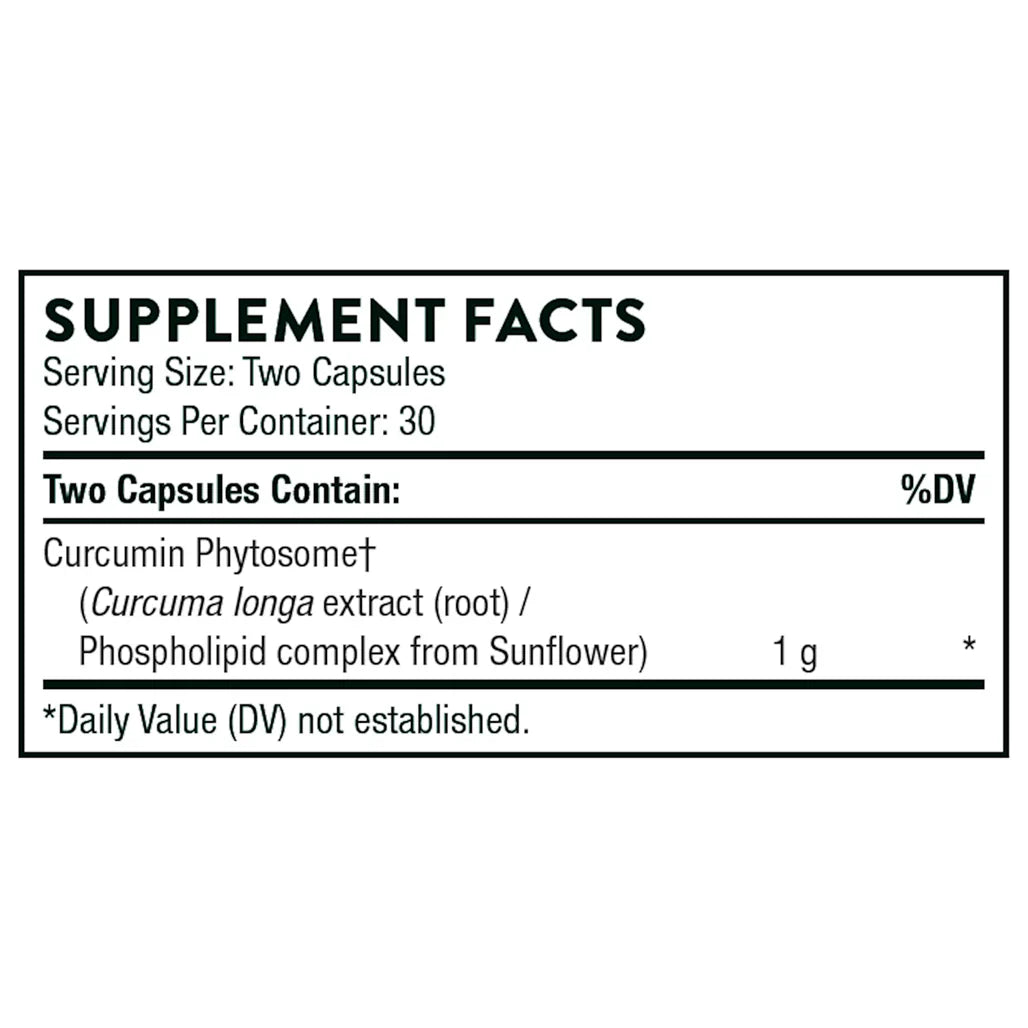 Thorne Curcumin Phytosome