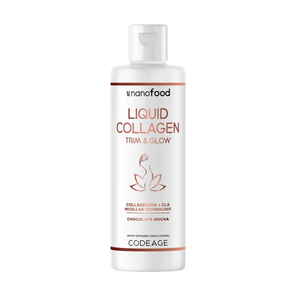 CodeAge Nanofood Trim & Glow Chocolate Mocha - For Women and Men's Wellness