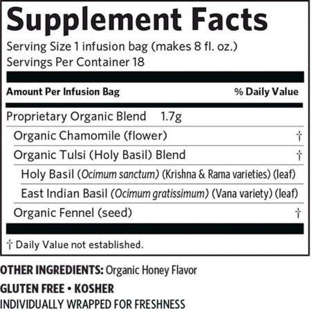 Tulsi Honey Chamomile Organic India