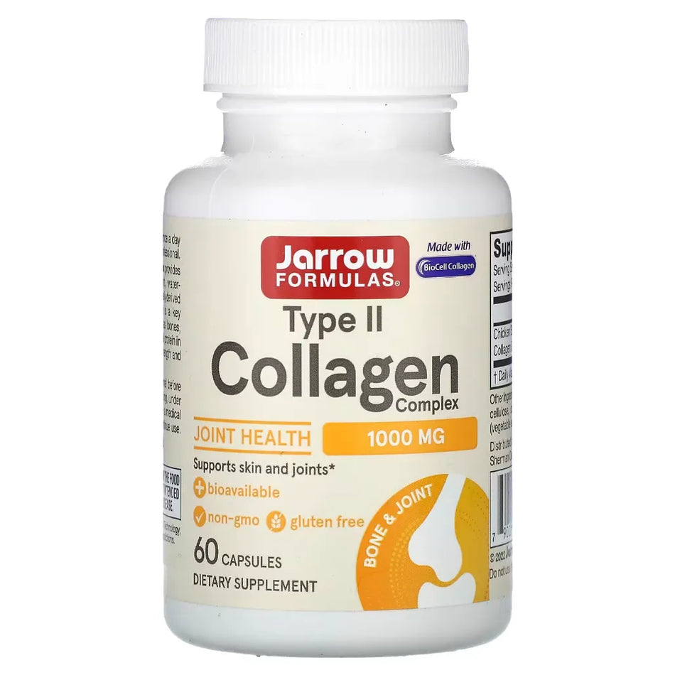 Type 2 Collagen 500 mg 60 caps by Jarrow Formulas at Nutriessential.com