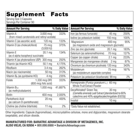 Ultra Multi Formula with Iron