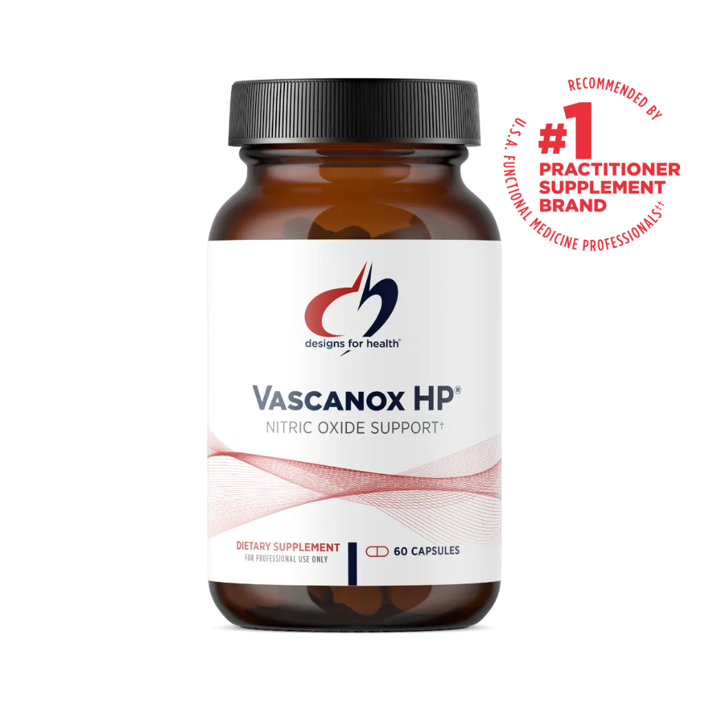 Vascanox-HP nitric oxide support supplement by Designs for Health