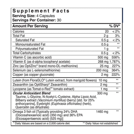 VisiOmega Capsules by Patient One