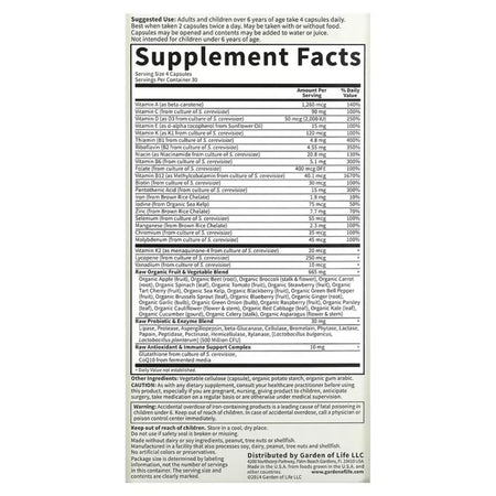 Vitamin Code Family Multi Garden of life