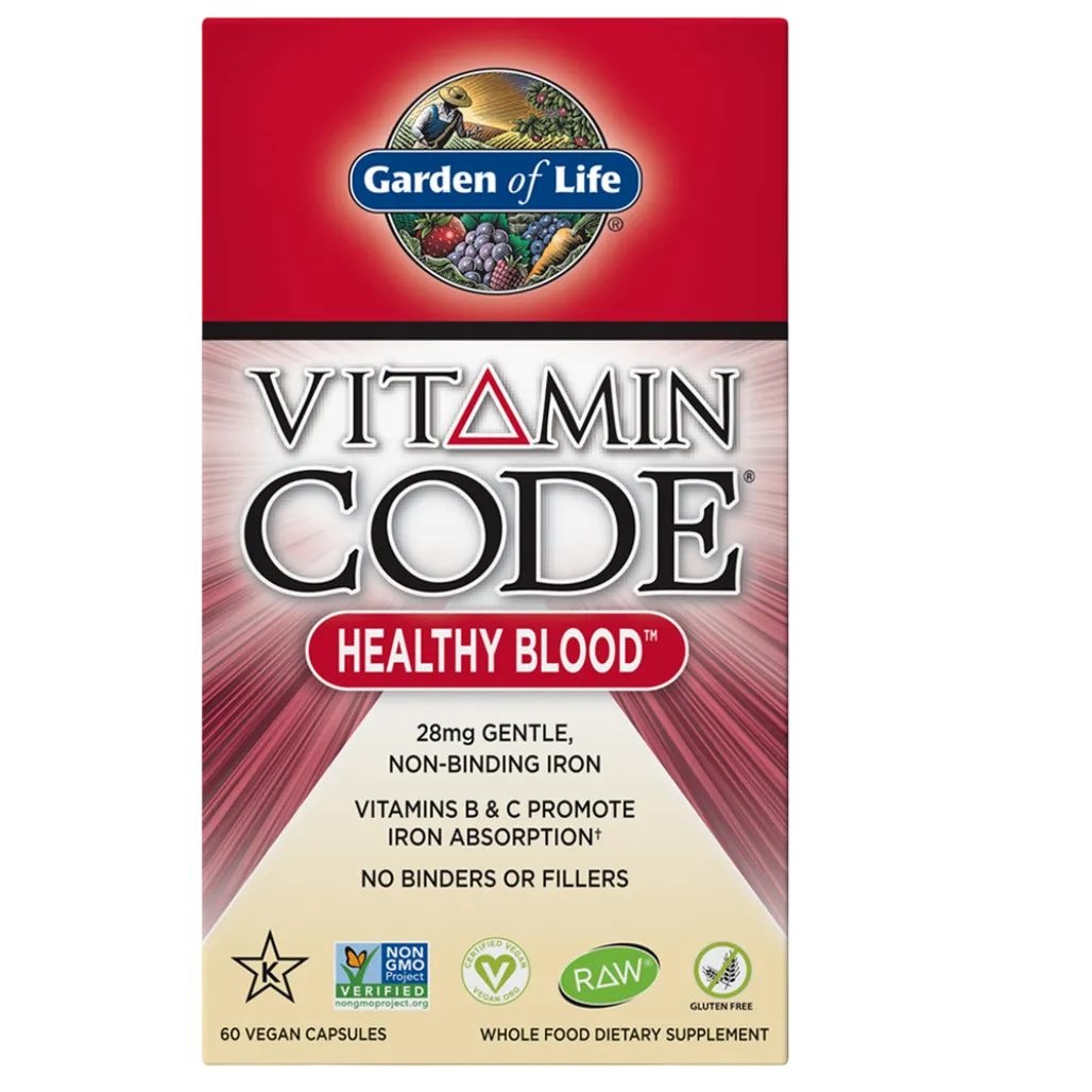 Vitamin Code Healthy Blood Garden of life