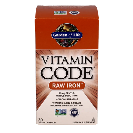 Vitamin Code Raw Iron Garden of life
