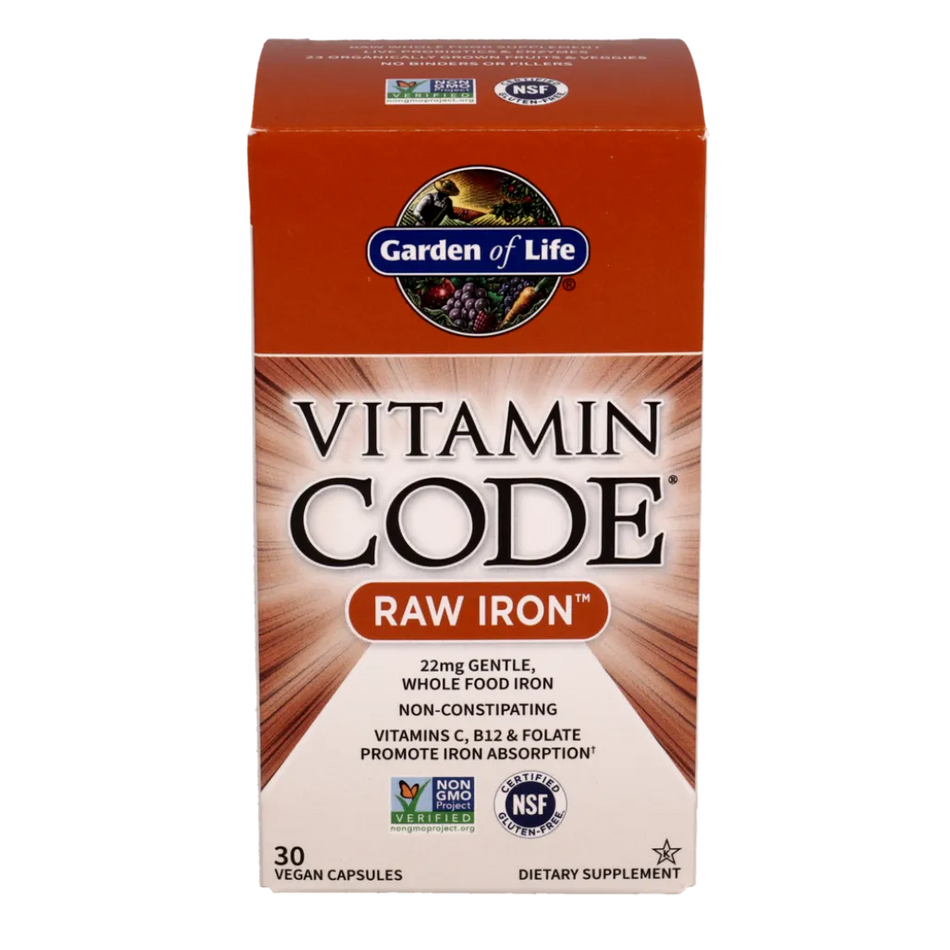 Vitamin Code Raw Iron Garden of life