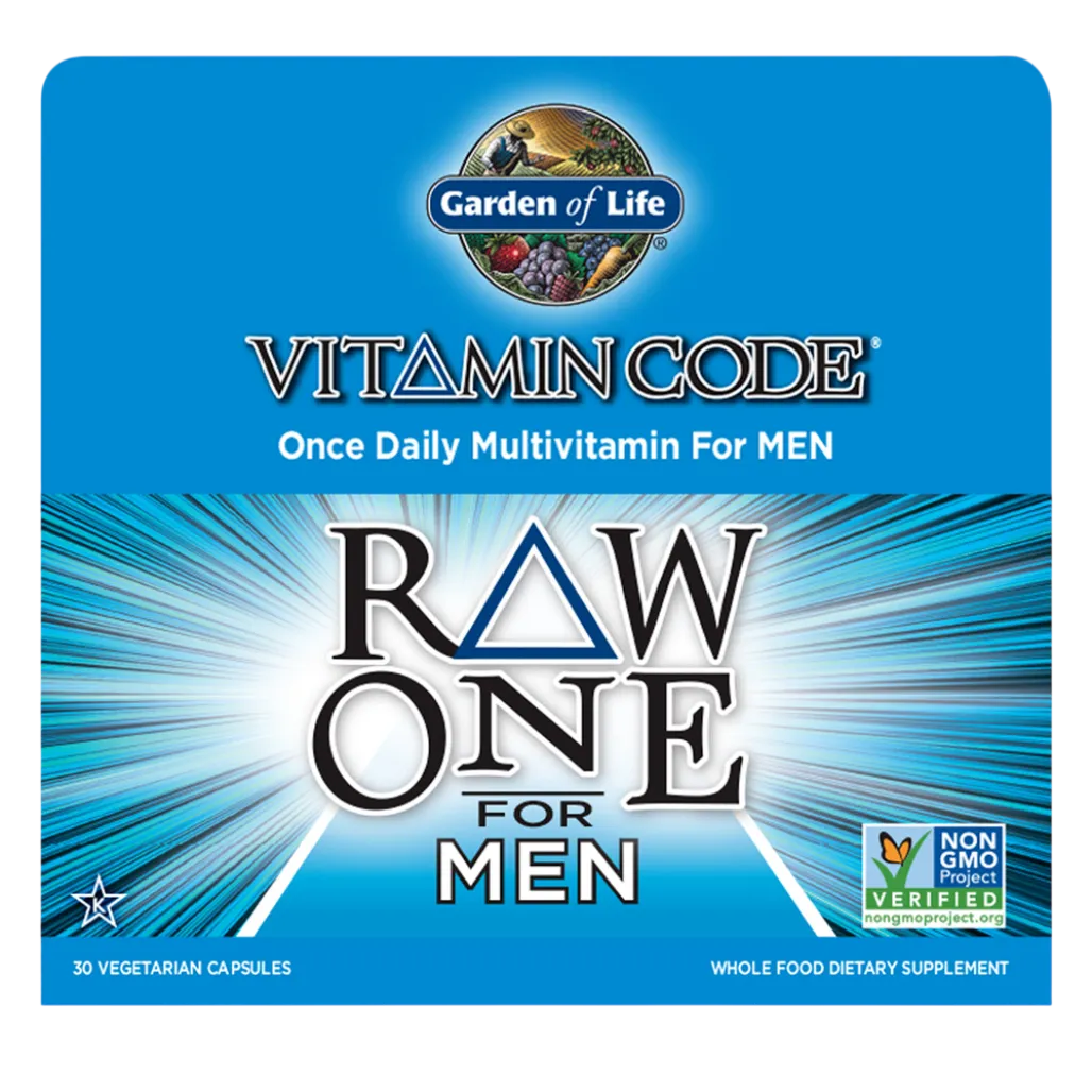 Vitamin Code Raw One for Men Garden of life