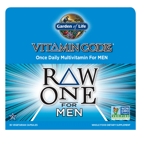 Vitamin Code Raw One for Men Garden of life