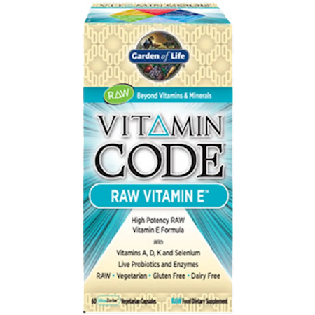 Vitamin Code Raw Vitamin E Garden of life