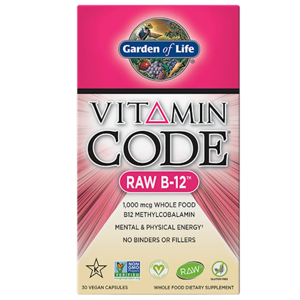 Vitamin Code Vitamin B12 30 vegcaps Garden of life