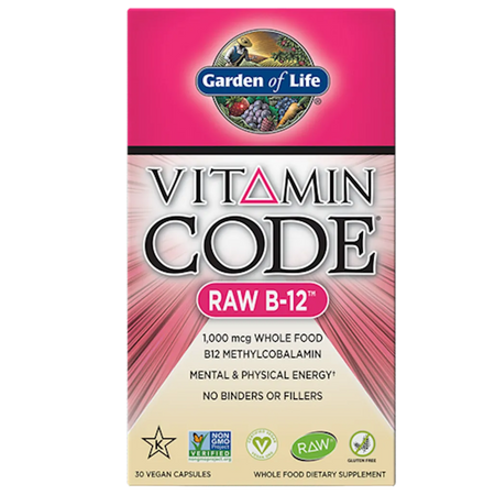 Vitamin Code Vitamin B12 30 vegcaps Garden of life
