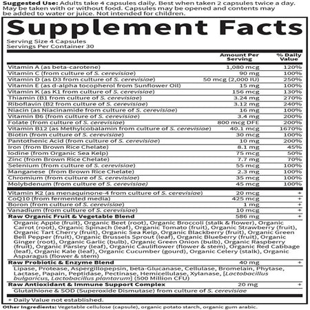 Vitamin Code Women 120 vcaps Garden of life