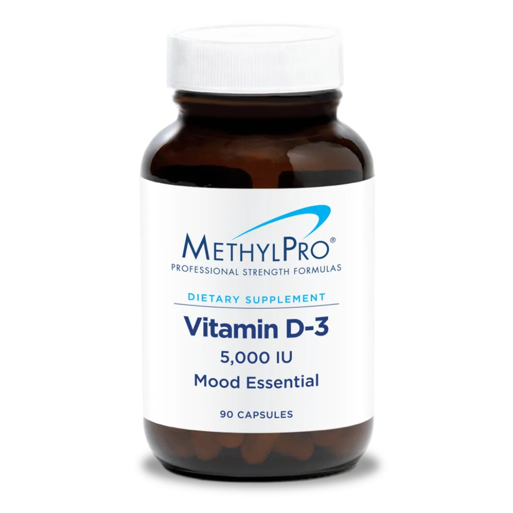 Vitamin D-3, 5,000 IU Metabolic Maintenance