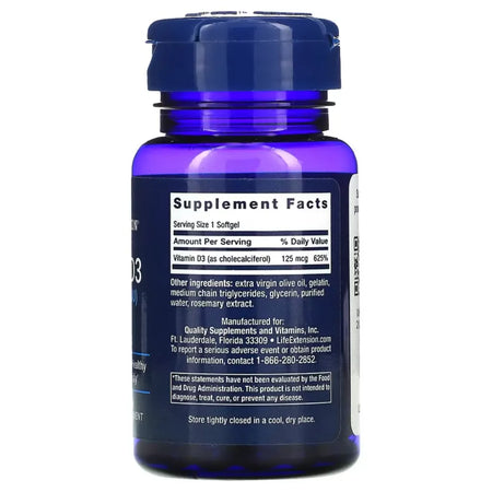 Vitamin D3 125 mcg