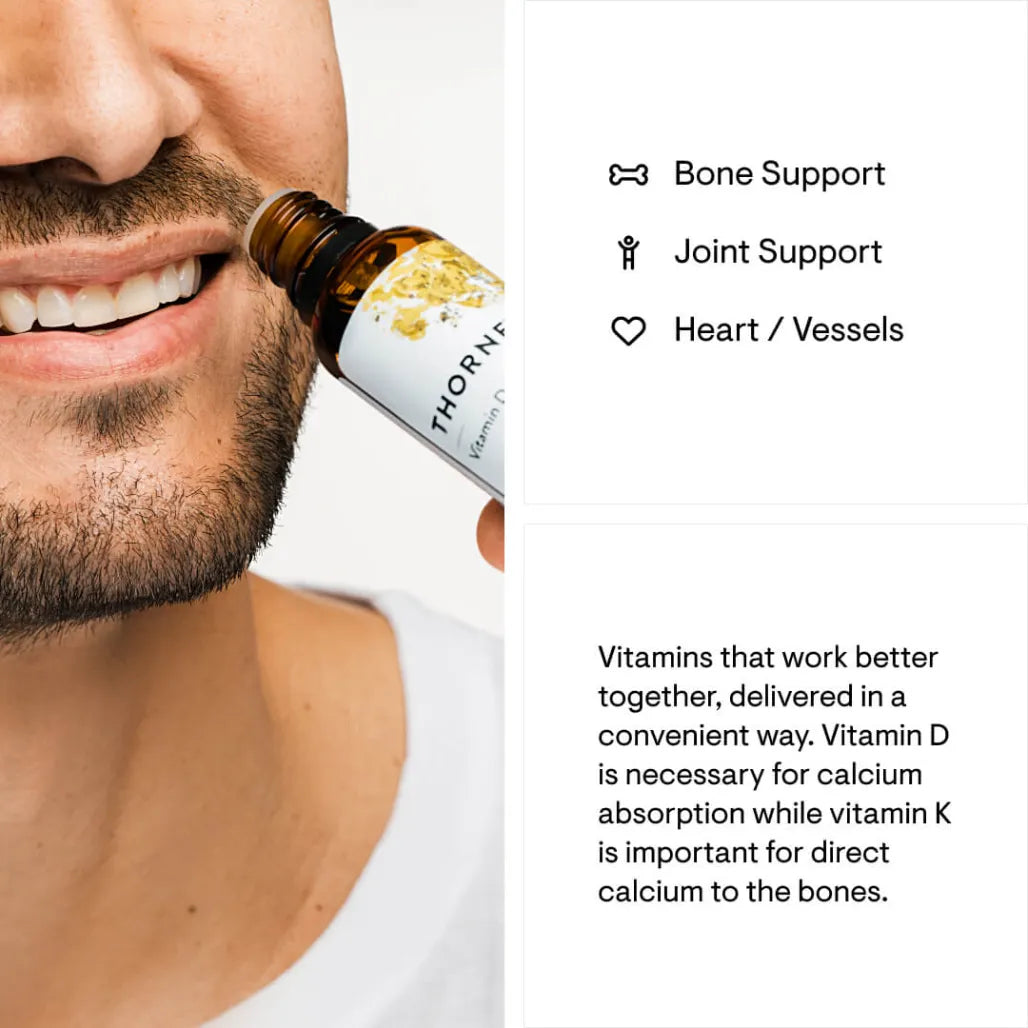 Buy Thorne Vitamin D + K2 1 oz