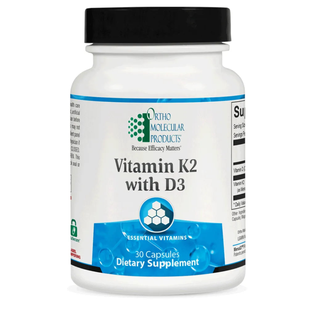 Vitamin K2 with D3 Ortho Molecular Products