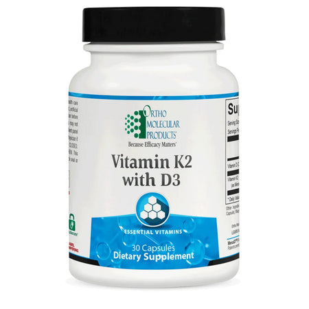 Vitamin K2 with D3 Ortho Molecular Products