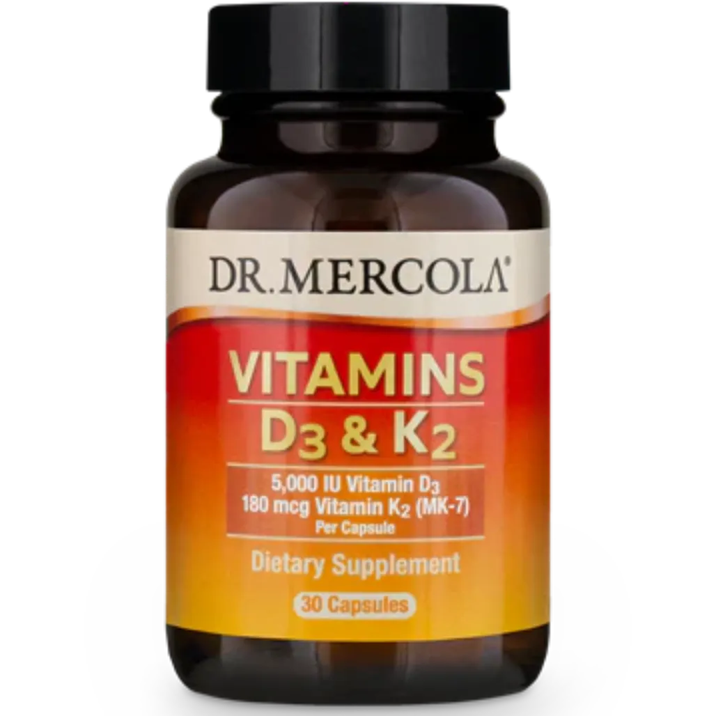 Vitamins D3 and K2 Dr. Mercola