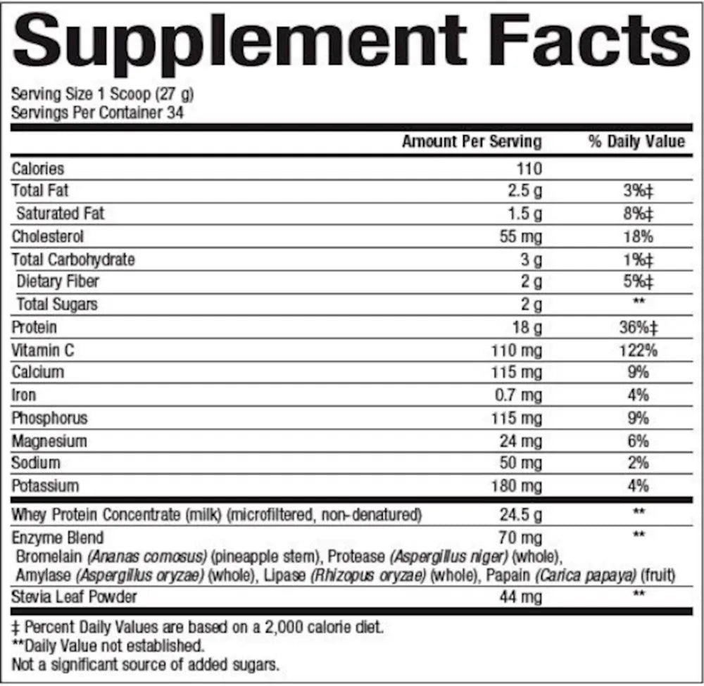 Whey Factors Protein Powder Mix - Double Chocolate by Natural Factors